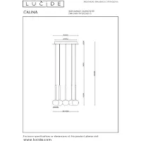 Lucide CALINA – Applique encastrée