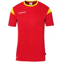 Uhlsport Squad 27 Jersey à manches courtes Hommes - Rouge / Jaune