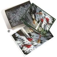 Cobble Hill Puzzle Ornithologues Amateurs - Random Cut - 1000 pièces