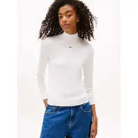 Tommy Hilfiger T-shirt 'Essential' blanc cassé