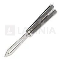 Flytanium Couteau papillon d'entraînement Zenith Trainer 2.0 - Gunmetal Gray / Stonewash