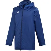 Adidas Unisexe, Veste de running, Veste Core 18 Stadium pour enfants (128), Bleu, Blanc, 128