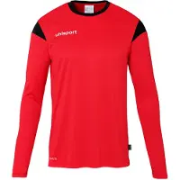 Uhlsport Squad 27 Maillot manches longues enfants - Rouge / Noir
