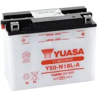 Yuasa Batterie plomb/acide sans pack d'acide - Y50-N18L-A