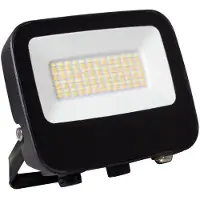 Alcapower Projecteur Led Pro 230V 20W Cct Réglable (3000K 4000K 6000K) Ip66 Extérieur, Projecteur Haute Luminosité Structure Aluminium Verre Trempé