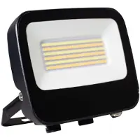 Alcapower Projecteur Led Pro 50W Cct (3000K-4000K-6000K) Ip66 Classe E Luminaire Extérieur Aluminium Haute Efficacité Éclairage Pro Robuste 145 Char.