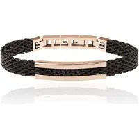 Breil Bracelet or rose / noir