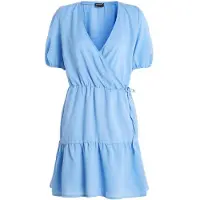 Protest Eldoris Short Sleeve Short Dress Bleu XL Femme