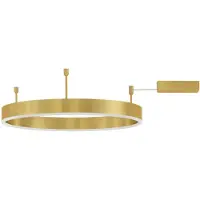 Lyora Plafonnier Motif or Ø 60cm