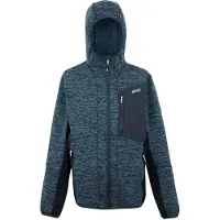 Regatta Veste en polaire 'Alven' bleu foncé / noir / blanc