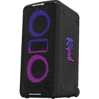 Klipsch Miami, 13.3 cm (5.25"), 40 - 20000 Hz, 105 dB, avec ou sans fil, enceinte de fête, noir