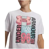 Under Armour Logo Collage Short Sleeve T-shirt Blanc M Homme