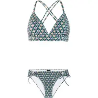 Protest Lock Triangle Bikini Vert M Femme