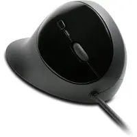 Kensington Pro Fit Ergo - Maus - ergonomisch - 5 Tasten - kabelgebunden - USB - Schwarz - retail