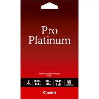 Canon PT-101 pro platinum photo paper 300 grams 10 x 15 cm (50 vel) - Papier photo