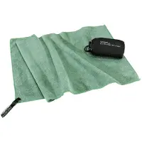 Cocoon Terry Towel Light, Serviette en microfibre, bamboo vert