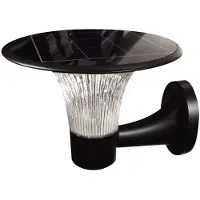 V-TAC Applique solaire à détecteur - IP65 Waterproof - Noir - 15W- 1900 Lumens - 6000K + 4000K