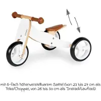 Pinolino Mini tricycle Charlie Blanc/naturel