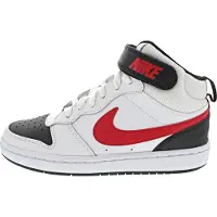 Nike Chaussure Nike Court Borough Mid 2 pour ado - Blanc | Taille 38