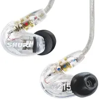 Shure SE215 Sound Isolating Earphones with True Wireless Clear