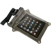 Aquapac 668 -vesitiivis suojapussi max 12" -tabletille, Étui pour tablette, Transparent, Gris