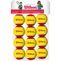 Wilson Starter Tennis Balls 12 Units Jaune