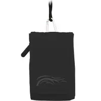 Wave puhelinpussi kaulahihnalla XL, musta (Universel), Coque pour téléphone portable, Noir