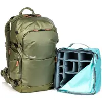 Shimoda Explore V2 35 Starter Kit (Sac à dos photo), Housse pour appareil photo, Vert