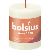 Bolsius 4x , Bougie, Bougie ronde 'Rustiko Shine (1 pcs)