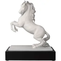 Goebel Objet décoratif Studio 8 - Magnifique, porcelaine biscuit, blanc-platine, 31 cm, 30800091