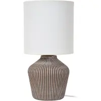 Lucide Belle lampe de table Filiz Ø taupe 16 cm