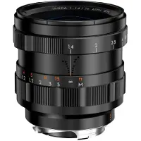Thypoch Objectif photographique plein format Simera 75mm F/1.4 pour monture Leica M noir