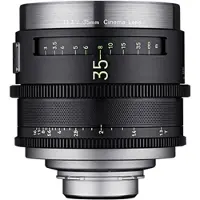 Samyang XEEN Meister 35mm T1.3 (Sony E, APS-C / DX, Plein format), Objectif, Noir