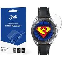 3MK Lot de 3 verres hybride pour montre 3MK Samsung Galaxy Watch 3 FlexibeGlass - transparent - TU