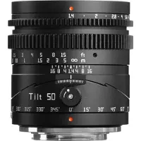 TTArtisan Tilt 50mm F1.4 Fuji X Mount - Black