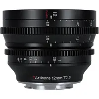7artisans 12mm T2.9 Sony (monture E)