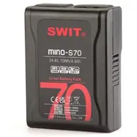 Swit Batterie de poche Mino-S70 USB-C 70 Wh, compatible USB-A/USB-C/D-tap, fixation en V