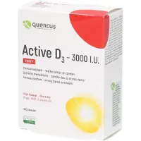 PDM to be maintained Quercus Active D3 – 3000 I.U. 100 pc(s) Capsule(S)