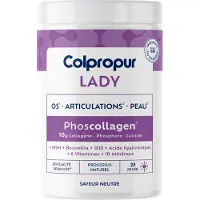 PDM to be maintained Colpropur Lady Os Peau Articulations Neutre 328 g Poudre