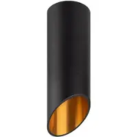 Toolight Lampe APP571-1C 20cm Black Gold