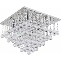 Toolight Lampe En Cristal Plafon 392203