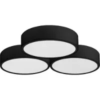 Toolight Lampe APP878-C Triple 40cm Black