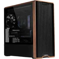 Lian Li Lancool LAN217X boîtier d'ordinateur Midi Tower Noir, Bois