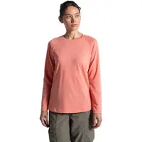 Craghoppers Nosilife Nour Long Sleeve T-shirt Rose 36 Femme