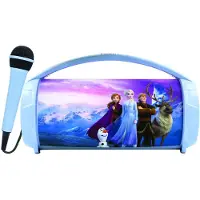 Disney Frozen Enceinte Bluetooth Lumineuse avec Micro La Reine des Neiges