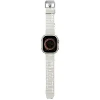 Skinarma Strap Shokku to Apple Watch 49/45/44 MM frost (44 mm, 45 mm, 49 mm, Matériaux composites à base de carbone, Plastique, Silicone), Sangles de montre, Blanc