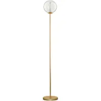 Nova Luce Galeo - lampadaire - Ø 22 x 162 cm - 7W dimmable LED inclus - or sablé