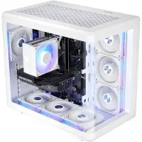 Kiebel.de Gaming PC Panorama Curve VIII AMD Ryzen 7 8700F, 32GB DDR5, AMD Radeon RX 9060 XT 16 GB, 1TB SSD, Windows 11