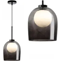 Toolight Lampe Suspendue APP1026-1CP Black