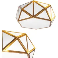 Toolight Lampe APP1238-C 35cm Gold